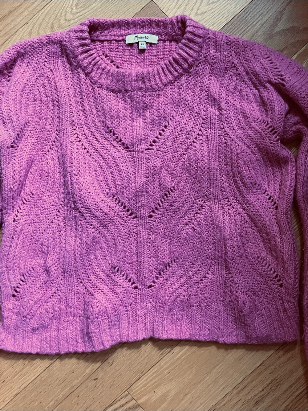 Madewell Cable Knit Pullover